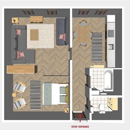 Apartman Pod Valdickou Branou Jičín Dış mekan fotoğraf