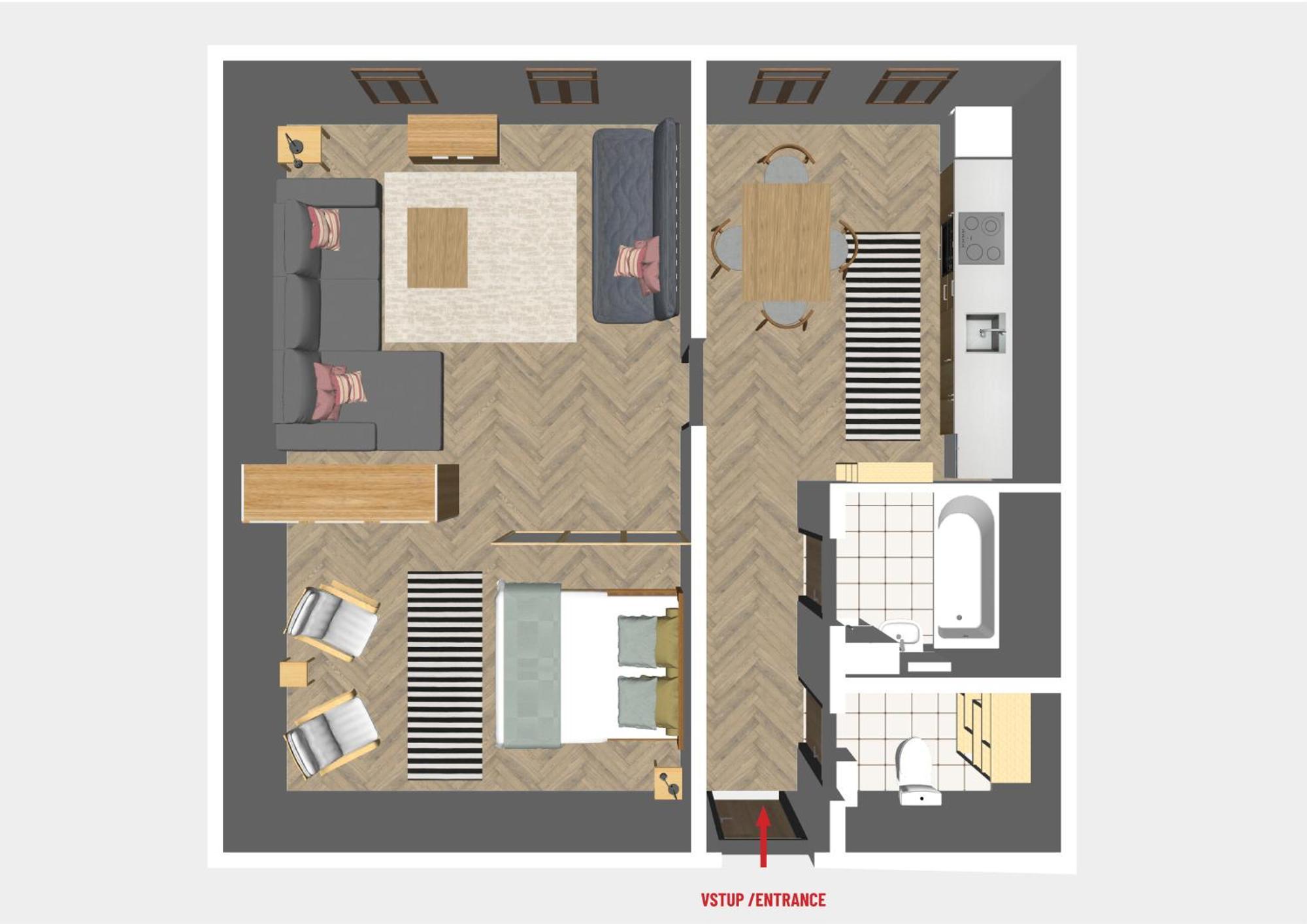 Apartman Pod Valdickou Branou Jičín Dış mekan fotoğraf